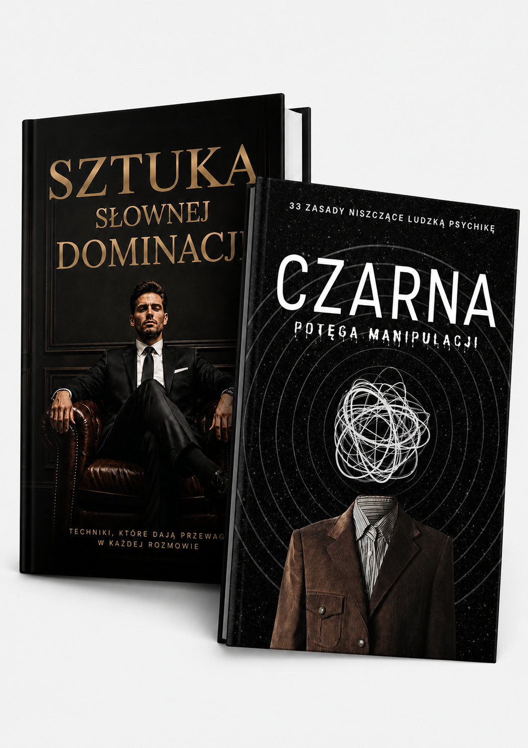 ZESTAW - Sztuka Słownej Dominacji + Czarna Potęga Manipulacji - eBook